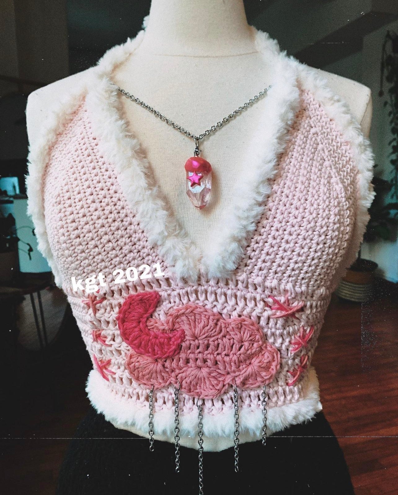 custom crochet top
